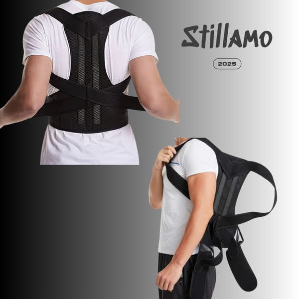 Rygghållare för män – Justerbart ryggstöd för bättre hållning och komfort