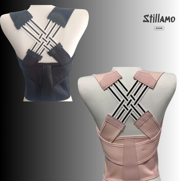 Ergonomisk Rygghållare för Kvinnor – Justerbart Ryggstöd för Bättre Hållning, Komfort och Välmående