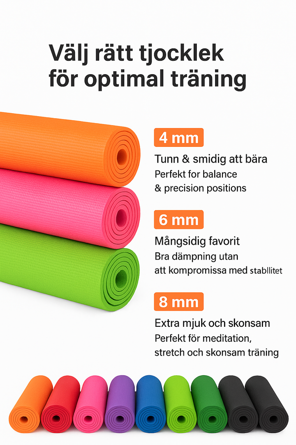 Yogamatta – Din trygga bas för balans och harmoni