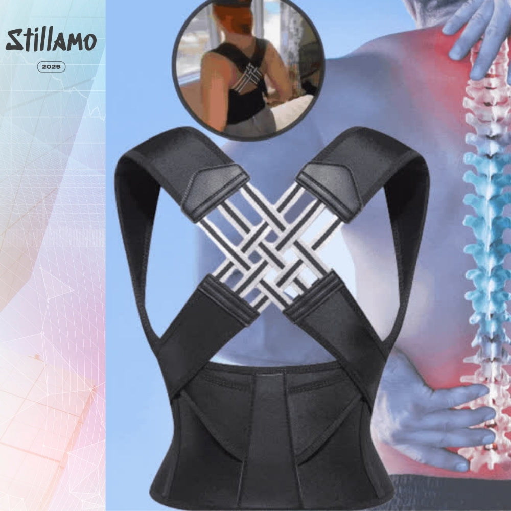 Ergonomisk Rygghållare för Kvinnor – Justerbart Ryggstöd för Bättre Hållning, Komfort och Välmående