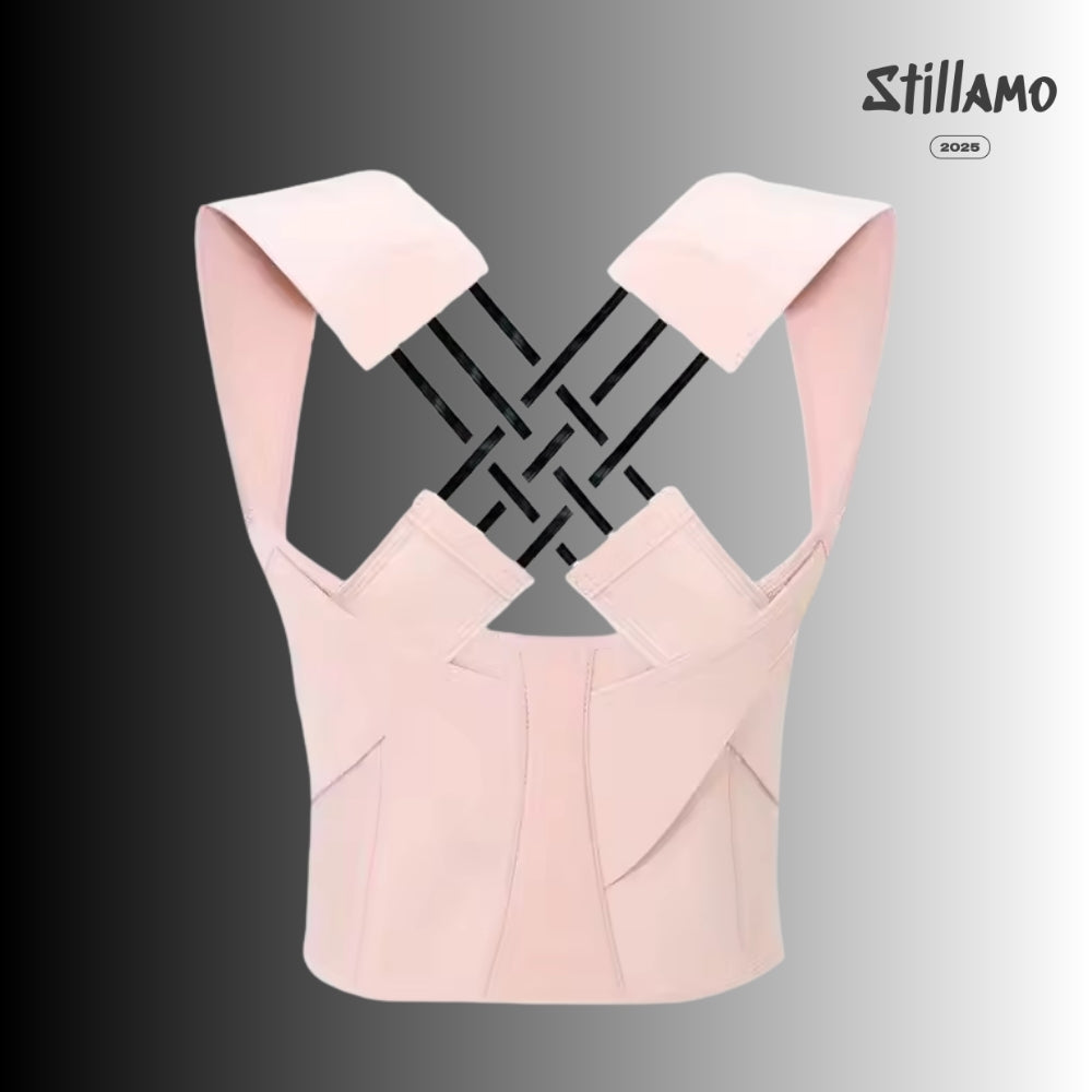 Ergonomisk Rygghållare för Kvinnor – Justerbart Ryggstöd för Bättre Hållning, Komfort och Välmående