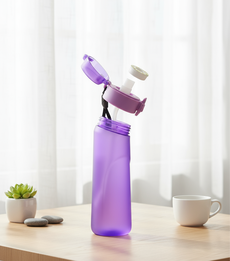 Flavour Bottle – Gör ditt vatten till en smakupplevelse ( 7 poddar ingår ) 750ml