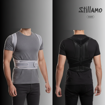 Rygghållare för män – Justerbart ryggstöd för bättre hållning och komfort