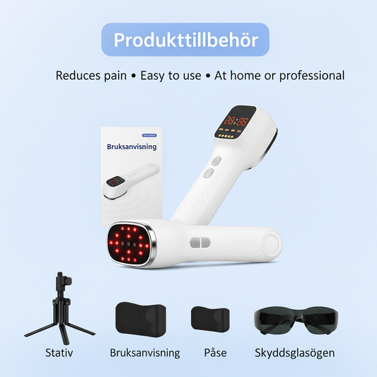 Röd Ljusterapi-Enhet