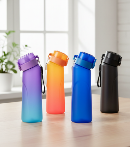 Flavour Bottle – Gör ditt vatten till en smakupplevelse ( 7 poddar ingår ) 750ml